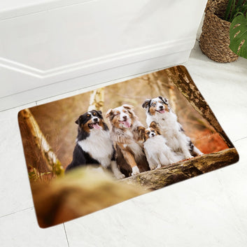 Felpudo con diseño de perro Papillon de España