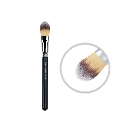 Brocha de maquillaje para base de maquillaje para rostro Difuminador Plano Líquido Crema Pelo sintético