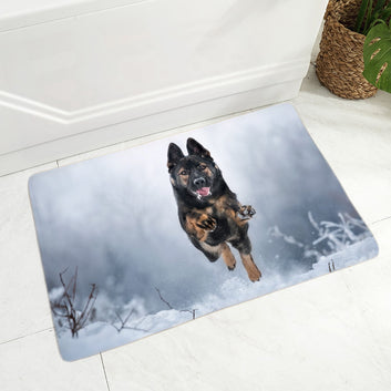Paillasson décoratif pour animaux de compagnie, motif berger allemand mignon