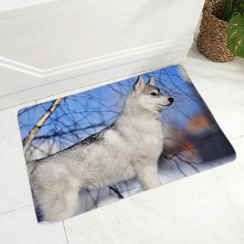 Felpudo para perro husky siberiano