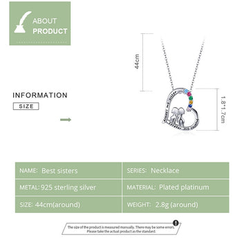 Collar de corazón 